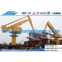 400tph Hydraulic Barge Monté Hydraulique Equiriblium Crane